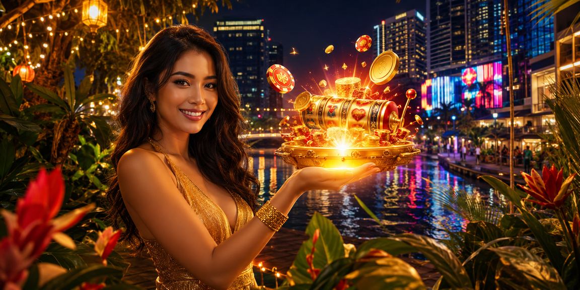Pemain slot dalam talian bergaya Melayu menikmati permainan jackpot di Kuala Lumpur